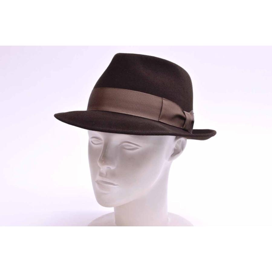 Fuji HAT フジハット ファーフェルト ハット Kitton キトン 中折れ帽子