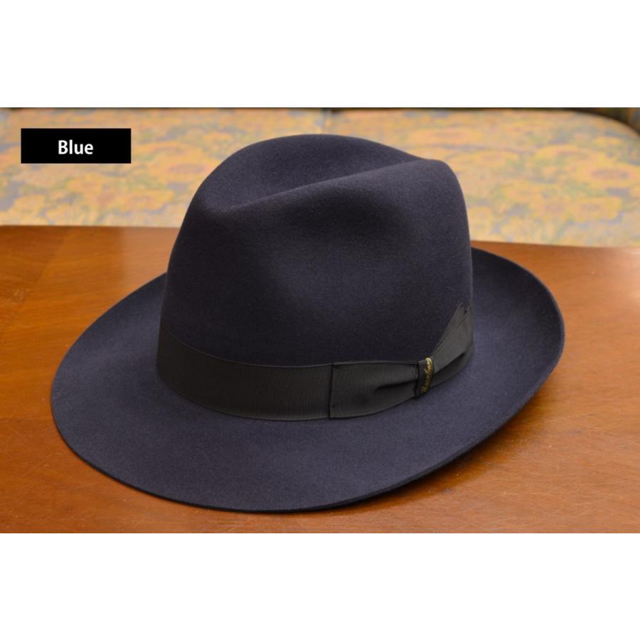 Borsalino ボルサリーノ フェルト ハット QS クオリティスーペリオーレ つば約6.5cm 55〜63cm｜tomiyahat｜05