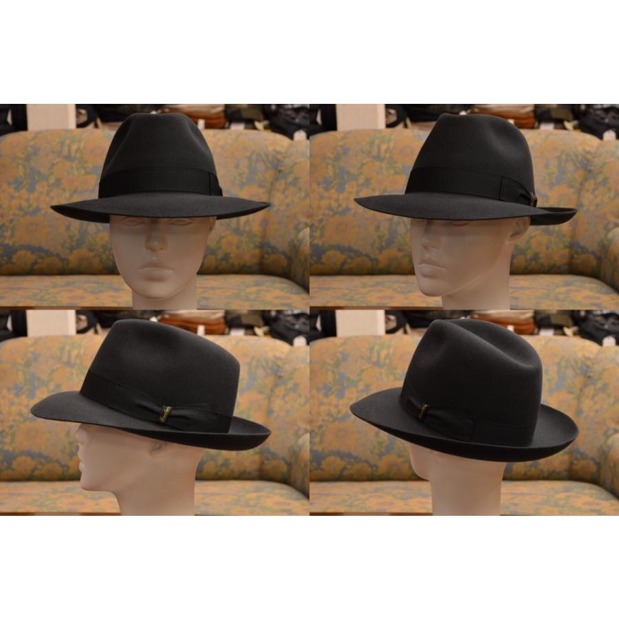 Borsalino ボルサリーノ フェルト ハット QS クオリティスーペリオーレ つば約6.5cm 55〜63cm｜tomiyahat｜09