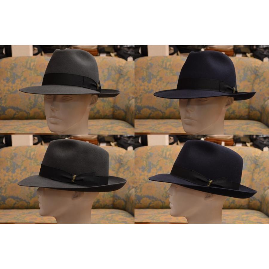 Borsalino ボルサリーノ フェルト ハット QS クオリティスーペリオーレ つば約6.5cm 55〜63cm｜tomiyahat｜10