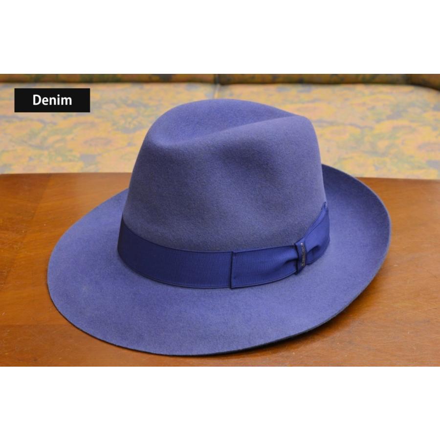 Borsalino ボルサリーノ フェルト ハット QS クオリティスーペリオーレ つば約6.5cm 55〜63cm｜tomiyahat｜02