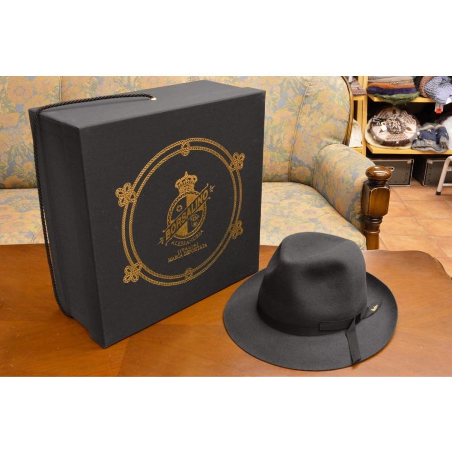 Borsalino ボルサリーノ QS「ICARO イカロ」ファーフェルト Borsalino ボルサリーノ QS「ICARO イカロ」ファーフェルト