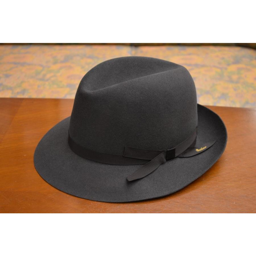 Borsalino ボルサリーノ QS「ICARO イカロ」ファーフェルト ローラー 