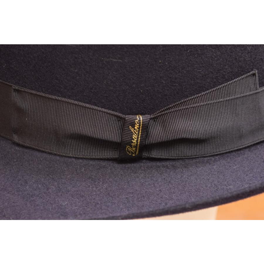 【美品】ボルサリーノ 髙島屋特注 ラビットファー ショートブリム ハット 61 美品】ボルサリーノ 髙島屋特注 ラビットファー ショートブリム