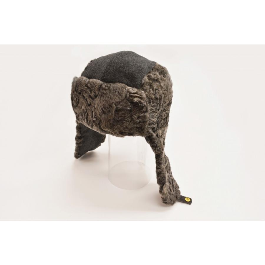 Di Carlo ディ カルロ 毛皮 帽子 防寒 本格 アストラカンファー