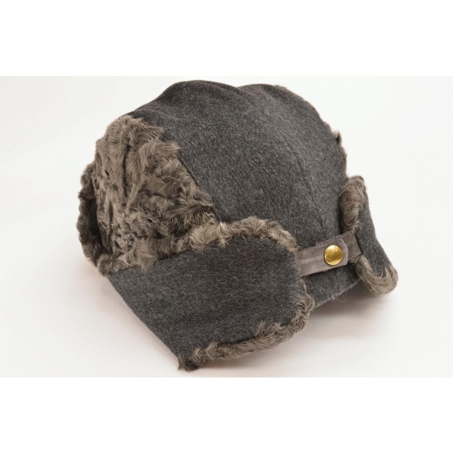 Di Carlo ディ カルロ 毛皮 帽子 防寒 本格 アストラカンファー