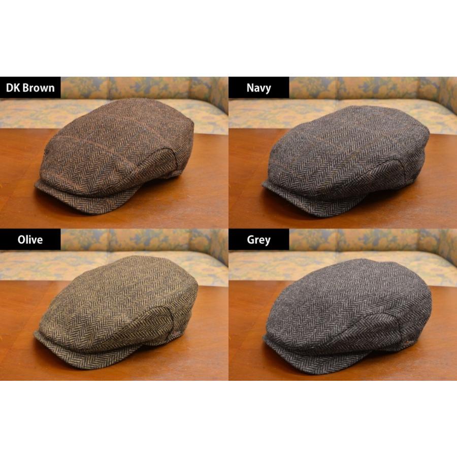 Wigens ヴィゲーンズ メンズ ヘリンボーンツィード ウィンドペン