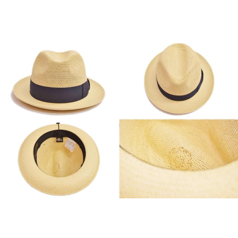 Borsalino ボルサリーノ パナマキート センターデント クラウン Borsalino ボルサリーノ パナマキート センターデント クラウン