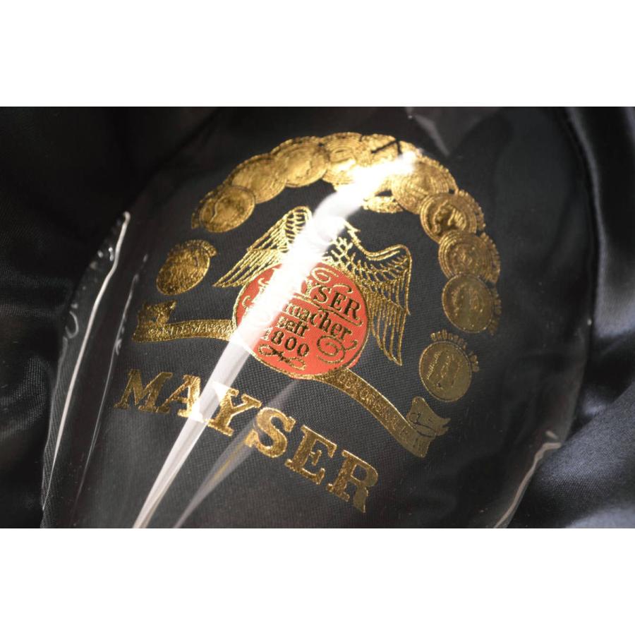 MAYSER マイザー ファーフェルト ハット センターデント つまみ MAYSER マイザー ファーフェルト ハット センターデント つまみ