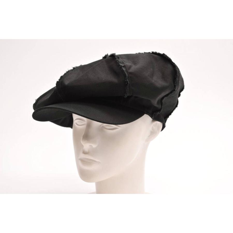 ビッグアップル キャスケット 本革製レザー黒Freeサイズ 本革 レザー キャスケット ハンチング 帽子 メンズ ☆REV