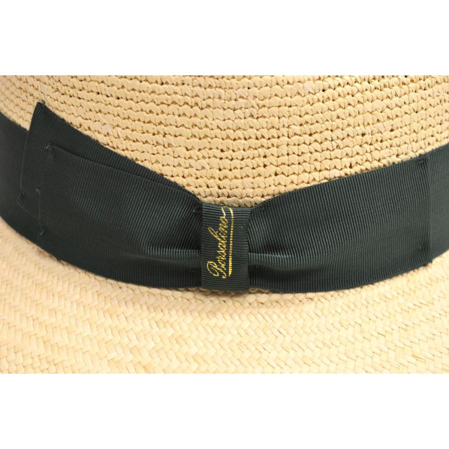 Borsalino ボルサリーノ レディース パナマキート細編みコンビ Borsalino ボルサリーノ レディース パナマキート細編みコンビ