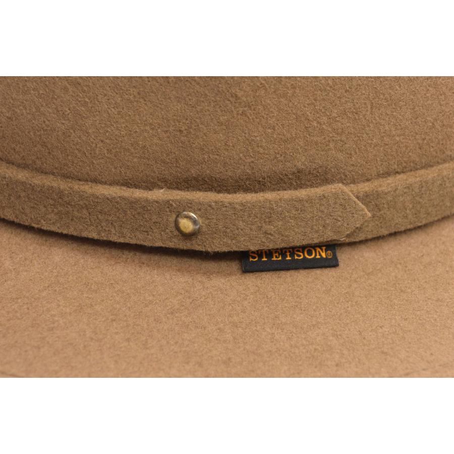 STETSON（ステットソン） ウールフェルトハット ポケッタブル 撥水加工