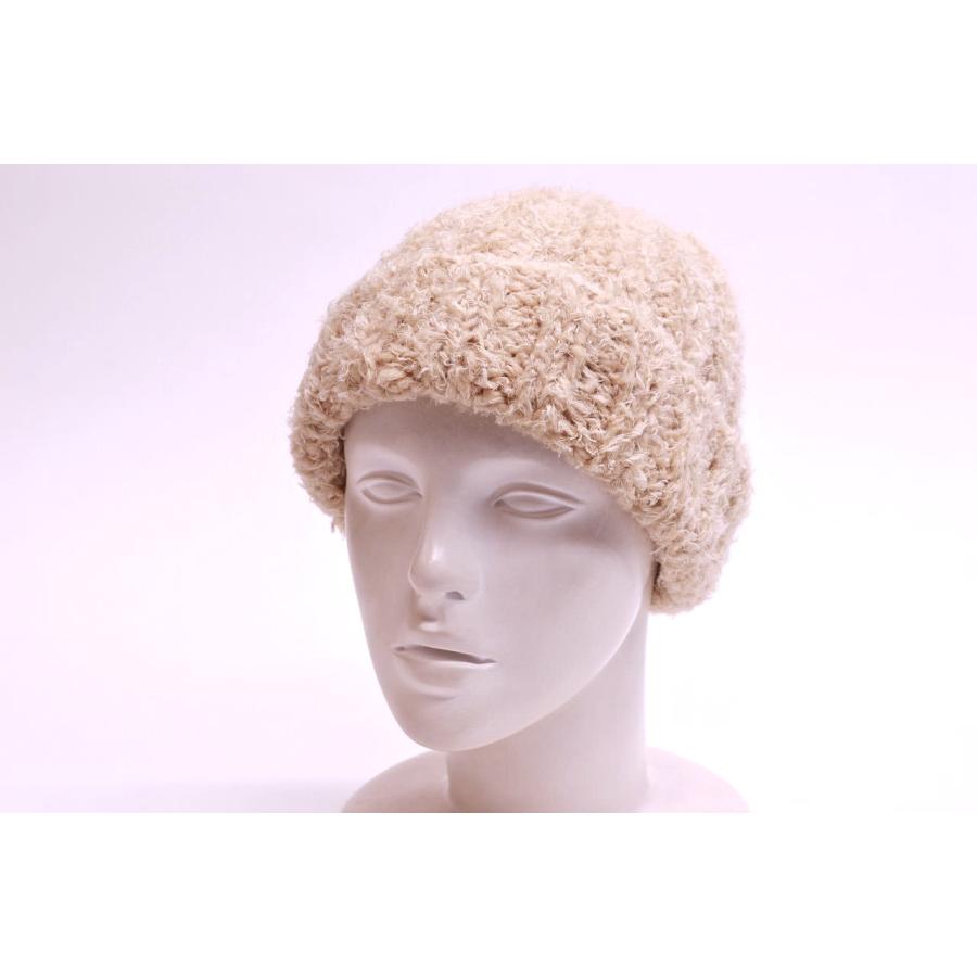 GREVI モヘア 帽子 グレヴィGREVI 麦わら帽子 麻 イタリア製