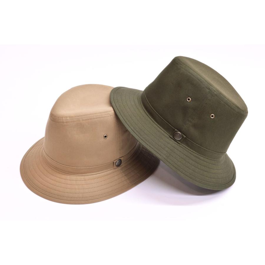 STETSON ステットソン コットン100％ パラフィンハット 日本製 つば約 