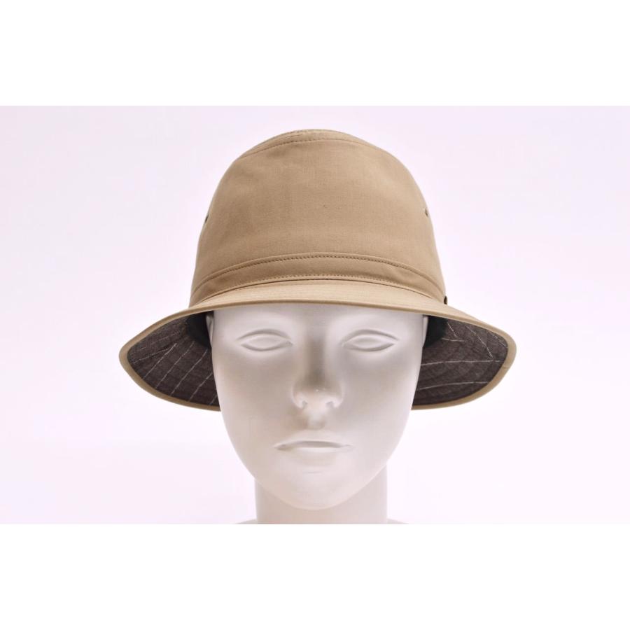 STETSON ステットソン コットン100％ パラフィンハット 日本製 つば約 