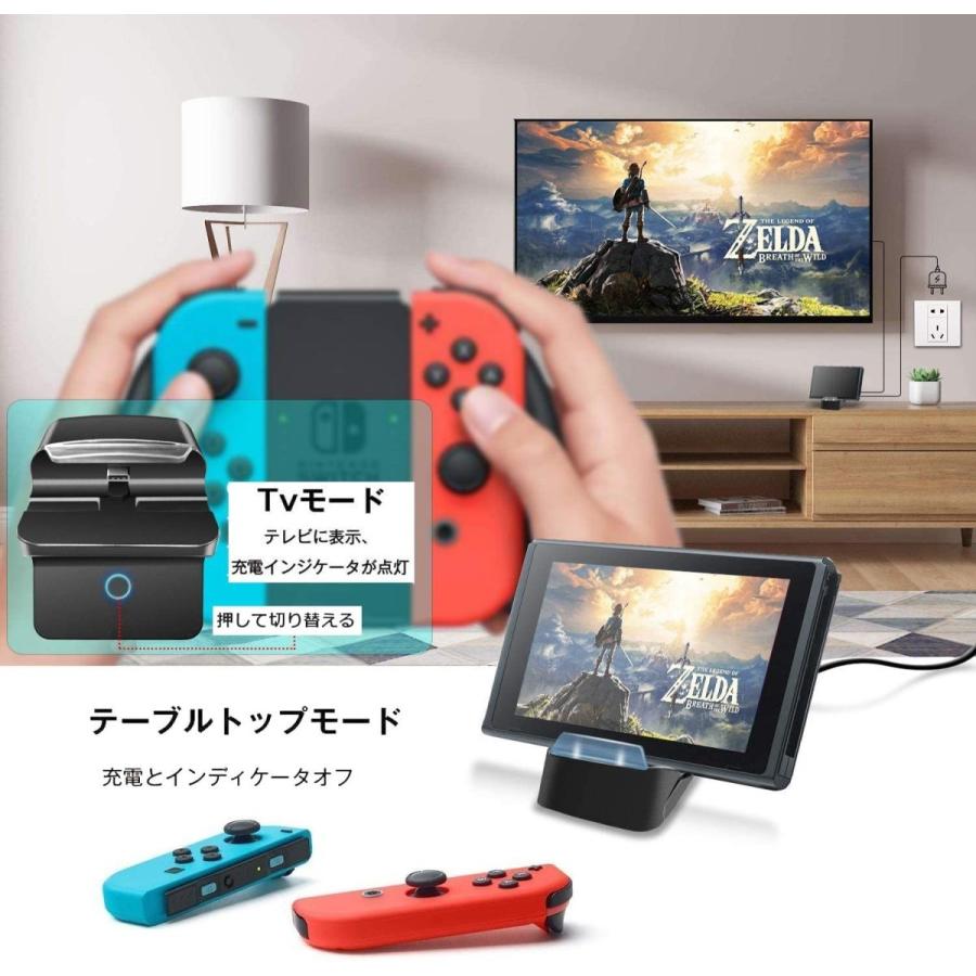 Switch ミニドック 充電スタンド Tv出力 小型ドック 充電しながらゲーム可能 ニンテンドースイッチ充電スタンド Congdiandizuo 光賢 通販 Yahoo ショッピング