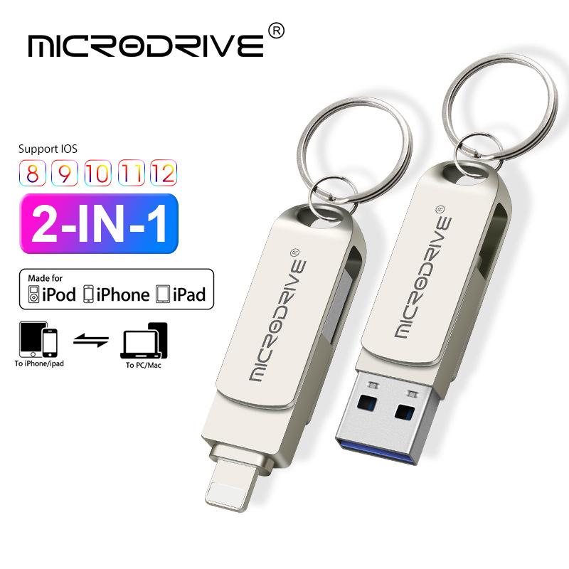 MFi 認証 iPhone用 usbメモリ128GB iphone対応 Lightning USB iPhone用 メモリー iPad用