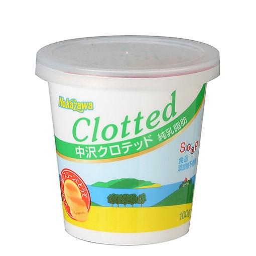 冷蔵便 中沢 日本限定 クロテッドクリーム 100g cuoca TOMIZ 柔らかい 富澤商店