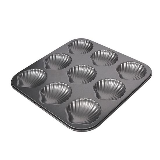 富澤商店 マドレーヌ丸型 9ヶ取 / 1枚【 富澤商店 公式 】シェル型