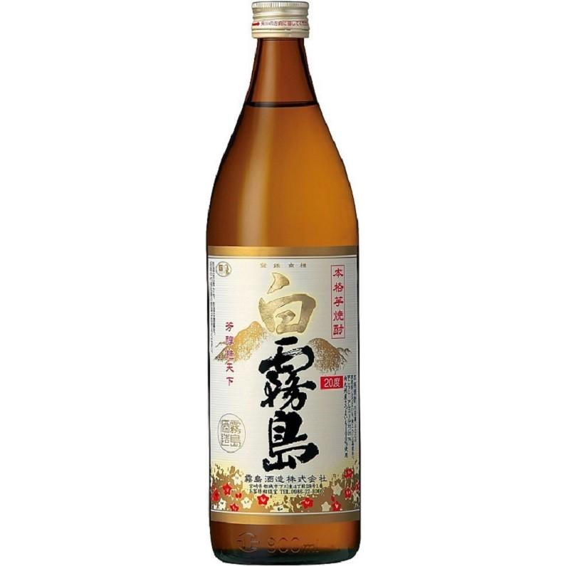 白霧島 芋焼酎 ２０ ９００ｍｌ 23 3284 とみづや千本酒店 通販 Yahoo ショッピング