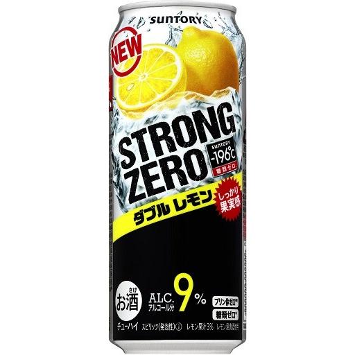 リニューアル発売順次切替 送料無料 サントリー １９６ ｃ ストロングゼロ ダブルレモン ５００ｍｌx１ケース ２４本 72 29x24a とみづや千本酒店 通販 Yahoo ショッピング