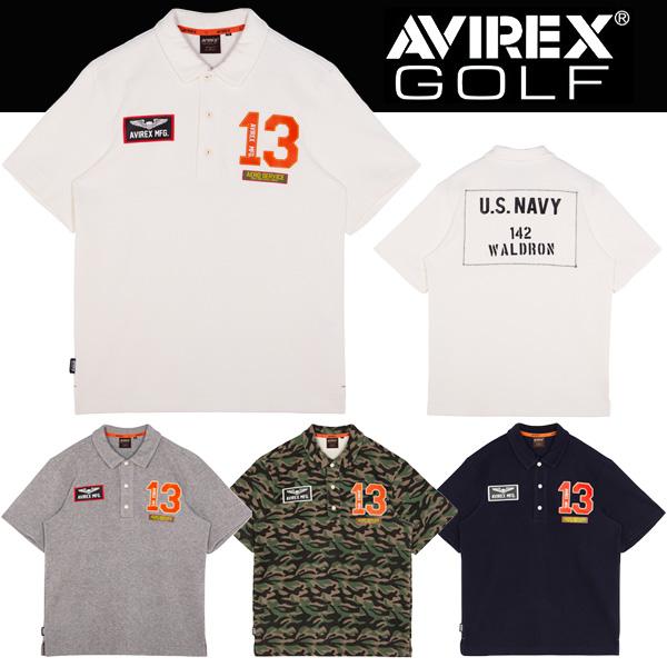 AVIREX（アヴィレックス） AVIREX GOLF シーズナルポロシャツ AVG3F