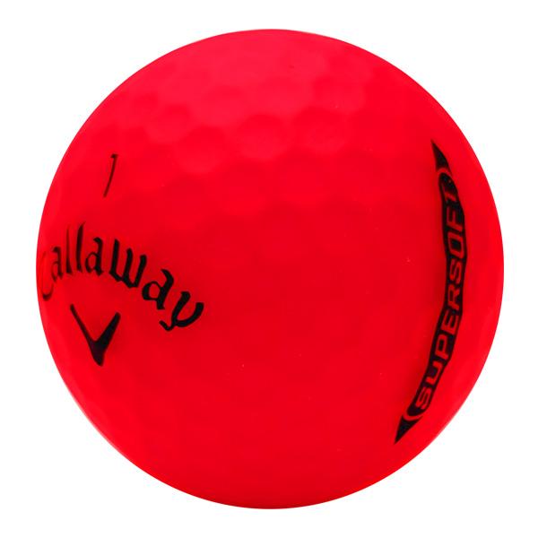 SUPERSOFT callaway ゴルフボール 1ダース 【レッド】キャロウェイ