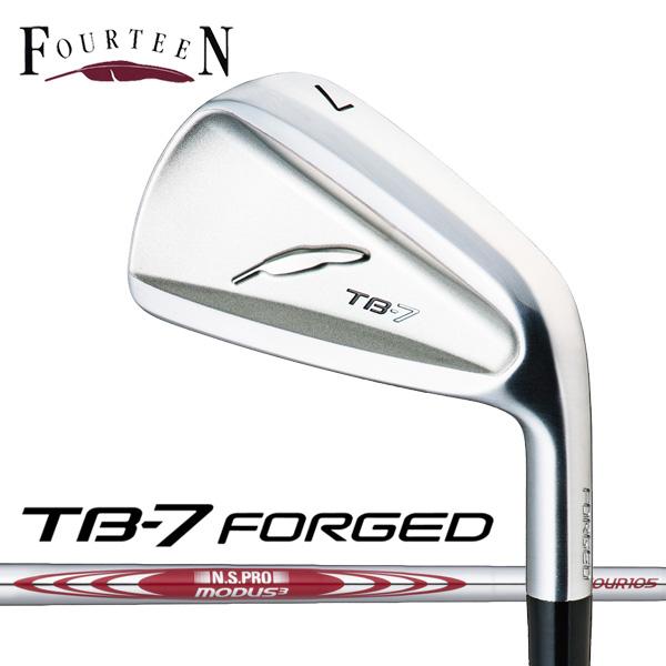 FOURTEEN（フォーティーン） アイアン TB-7 フォージド 5本セット(#6〜P) N.S.PRO MODUS3 TOUR 105 ...