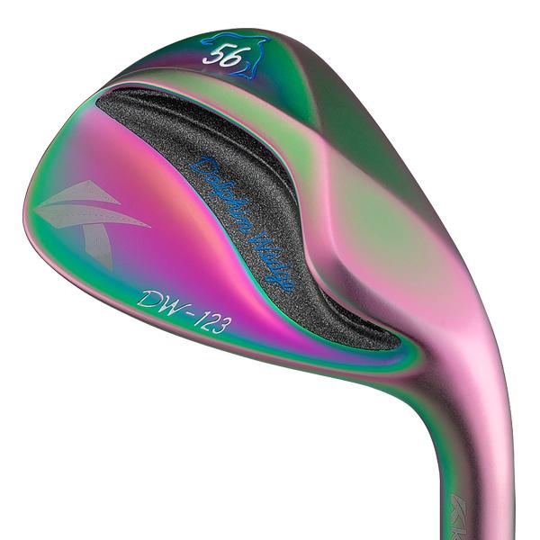 キャスコ  ドルフィン ウェッジ DW-123 レインボー Rainbow Kasco Dolphin Wedge DW123 虹色 「ストレートネック」限定品｜tommy-golf｜06