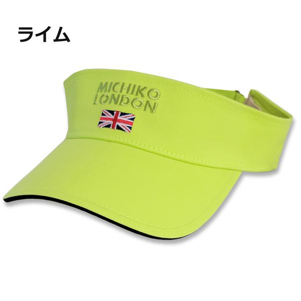 MICHIKO LONDON GOLF ミチコロンドン ツイル バイザー MLG2S-10 22SS  ゴルフ |  | 01