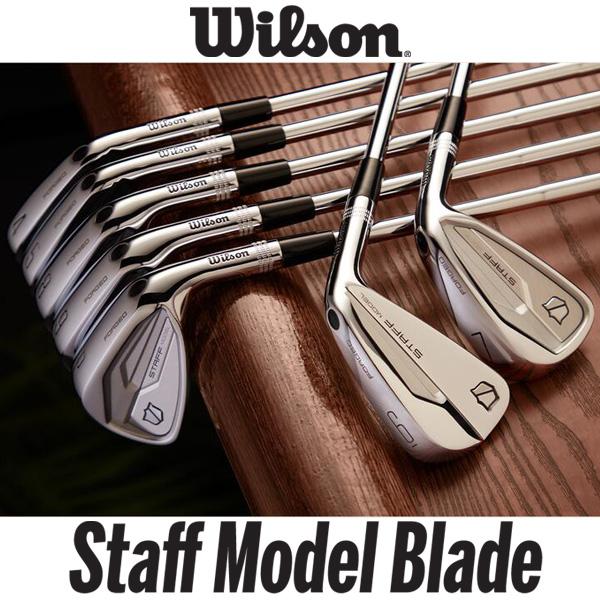 wilson ウィルソン スタッフモデル ブレード アイアン 7本セット(#4〜9、PW) Dynamic Gold Mid 115 スチール 日本正規品 STAFF MODEL BLADE_17