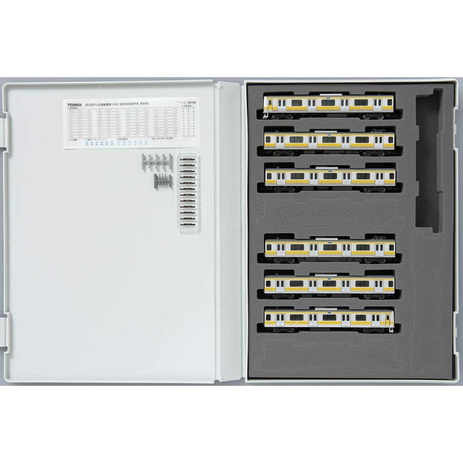 TOMIX Nゲージ E231-0系 中央・総武線各駅停車・更新車 基本セット 6両 98708 鉄道模型 電車 Nゲージ E231 0系 中央 総武線各駅停車 更新車 基本セット 6両 鉄道模型 電車