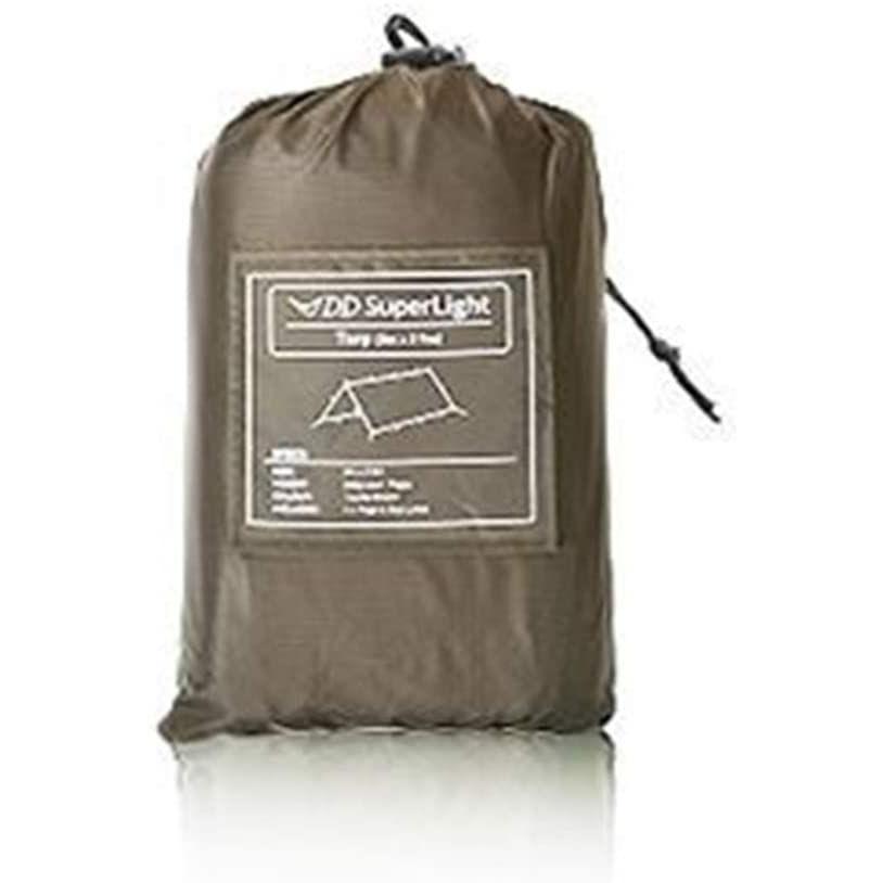 匿名！送料無料！ DD SuperLight Tarp スーパーライト タープ 軽量でコンパクト ハンモックシェルターにも最適 (Coyote Brown) 【1812731788】(11309円)