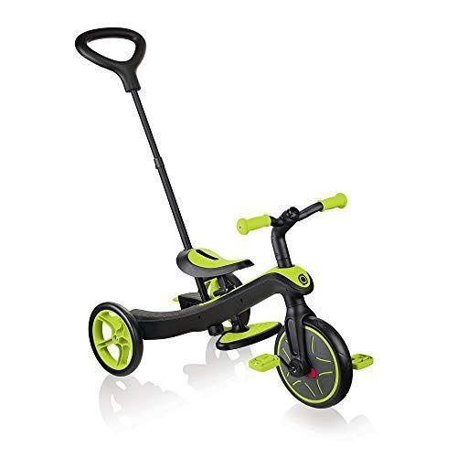 GLOBBER 三輪車 キックバイク エクスプローラー トライク 3in1 ライムグリーン WLGB631106 変身バイク 3段階変形 ベ