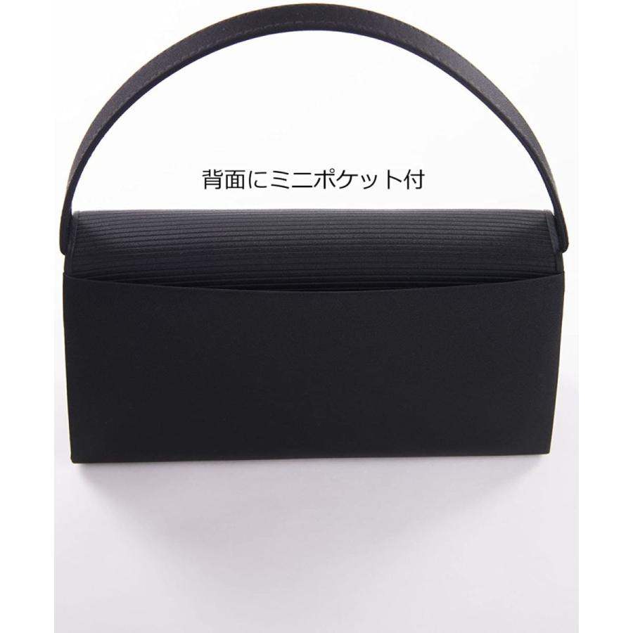 日本製フォーマルバッグ ワイド黒 撥水 はっ水 冠婚葬祭 ブラック F1 