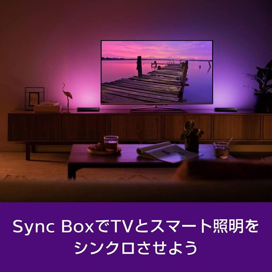 日本正規品Philips Hue Play HDMI Sync Box 映像・音楽シンクロ用デバイス TVバックライト ゲーミングライト｜tomo20netshop｜02