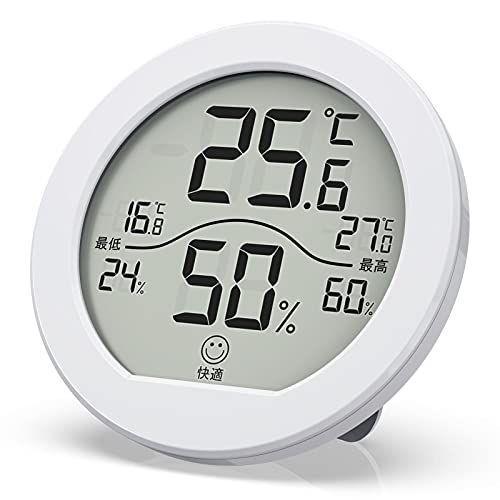 Secrui 温湿度計 デジタル 室内温度計 湿度計 温度 湿度 大画面 コンパクト 壁掛 卓上置き マグネット 最高最低温湿度表示 ３段階 Tomoネットショップ福岡店 通販 Yahoo ショッピング
