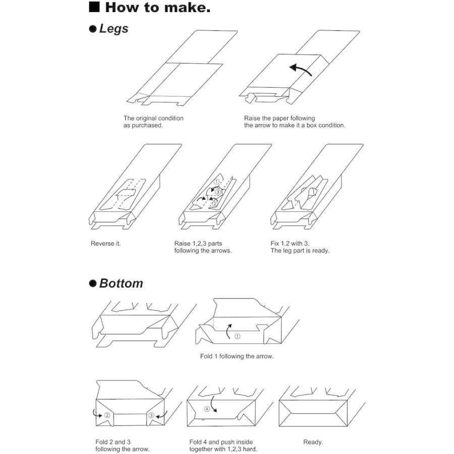 最大44 Offクーポン 紙製 パンフレット立て 10枚組 組立て簡単 三つ折り Neotextreview Com