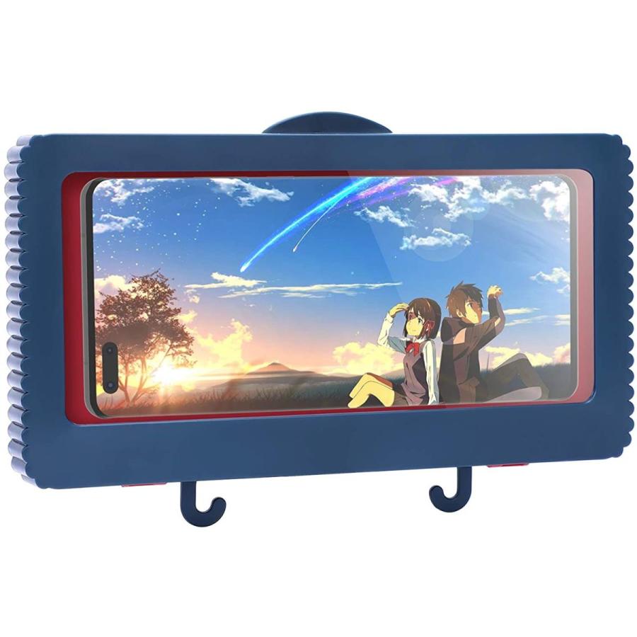 スマホ 防水ケース お風呂 バスルーム用スマホケース 防水 防霧 タッチ可能 強力粘着 壁掛け ラック 浴室 洗面所 キッチン トイレなどに 100 安い