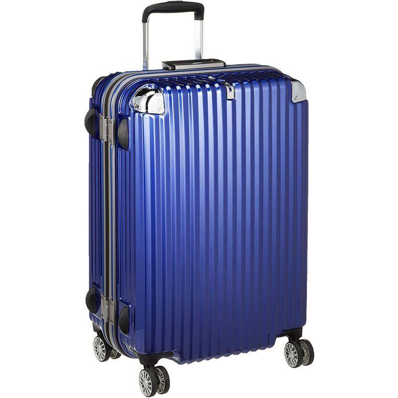 トラベリスト スーツケース フレーム ストリーク 無料預入 大容量 76-20320 75L 67 cm 4.6kg ブルー スーツケース フレーム ストリーク 無料預入 大容量 75L cm 6kg ブルー