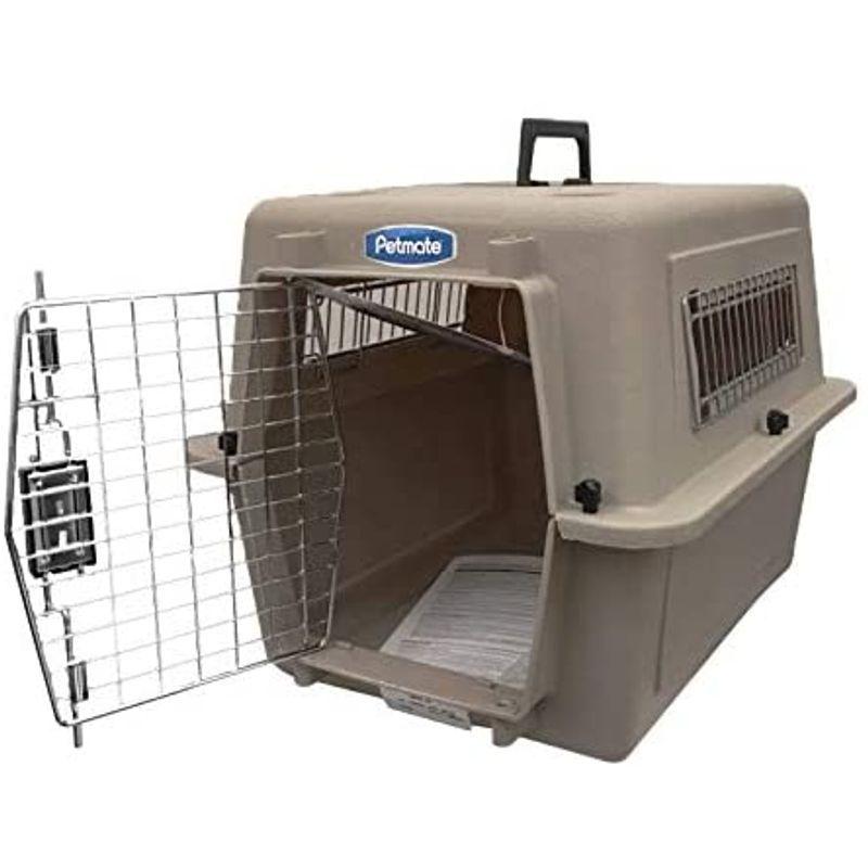 ペットメイト ウルトラ バリケンネル 10-20lbs (4.5-9kg) スタンダード 100S トラッド トープ 犬猫用 ウルトラ バリケンネル 20lbs 9kg スタンダード 100S トラッド トープ 犬猫用