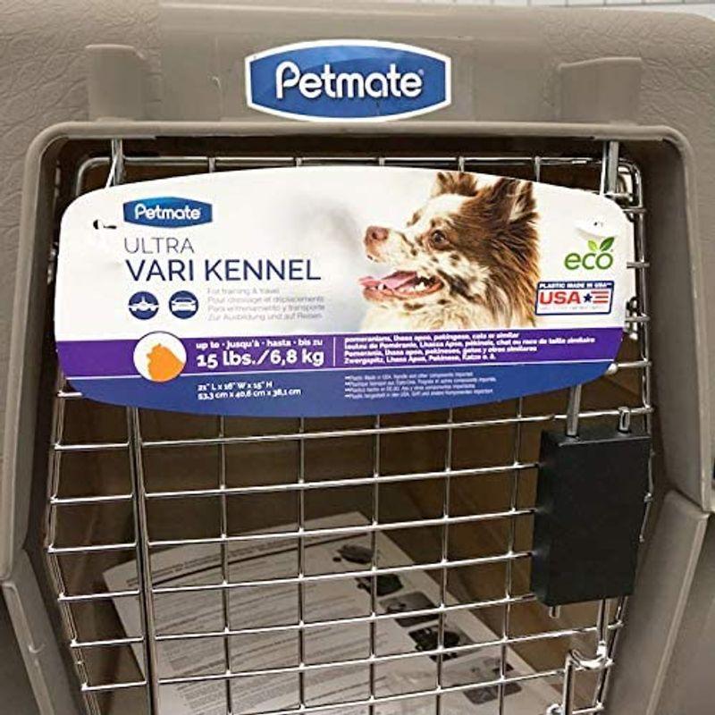 ペットメイト ウルトラ バリケンネル 10-20lbs (4.5-9kg) スタンダード 100S トラッド トープ 犬猫用 ウルトラ バリケンネル 20lbs 9kg スタンダード 100S トラッド トープ 犬猫用