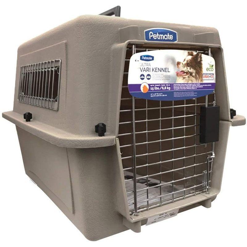 ペットメイト ウルトラ バリケンネル 10-20lbs (4.5-9kg) スタンダード 100S トラッド トープ 犬猫用 ウルトラ バリケンネル 20lbs 9kg スタンダード 100S トラッド トープ 犬猫用