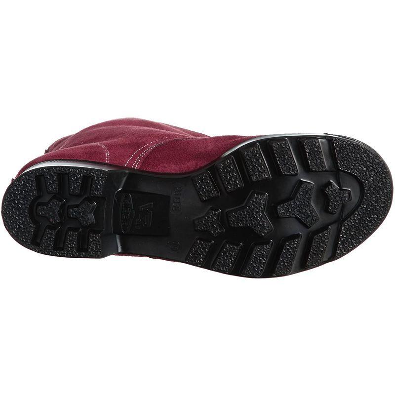 ミドリ安全　安全靴　JIS規格　一種耐熱靴　ブーツタイプ　半長靴　熱場作業用　ブラウン　W344　メンズ　25.5