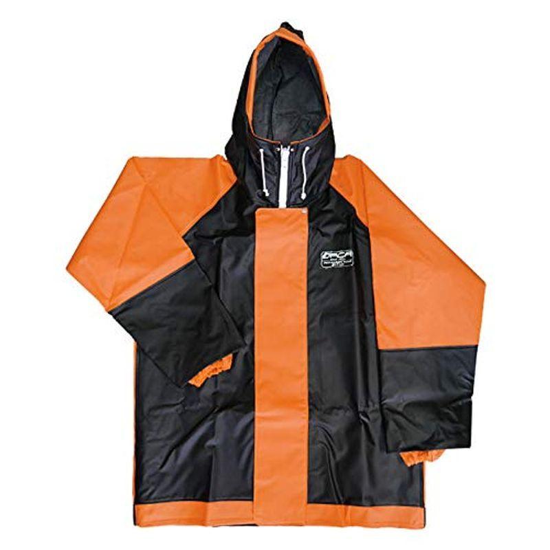 超歓迎新品 水産合羽 オルカ Nt 0 マリンコート パーカー 釣り オレンジ Nt 0 漁師