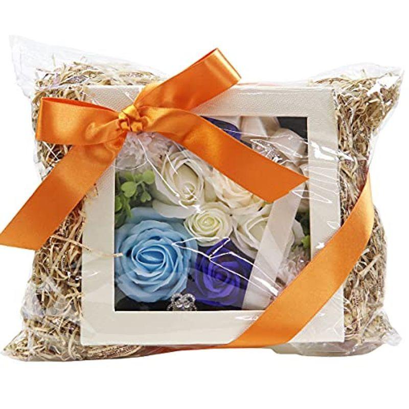 最大67 Offクーポン フレグランス ソープフラワー ボックス フラワーソープ プレゼント 石鹸 ギフト 誕生日 女性 母 祖母 結婚祝い フラワーボッ