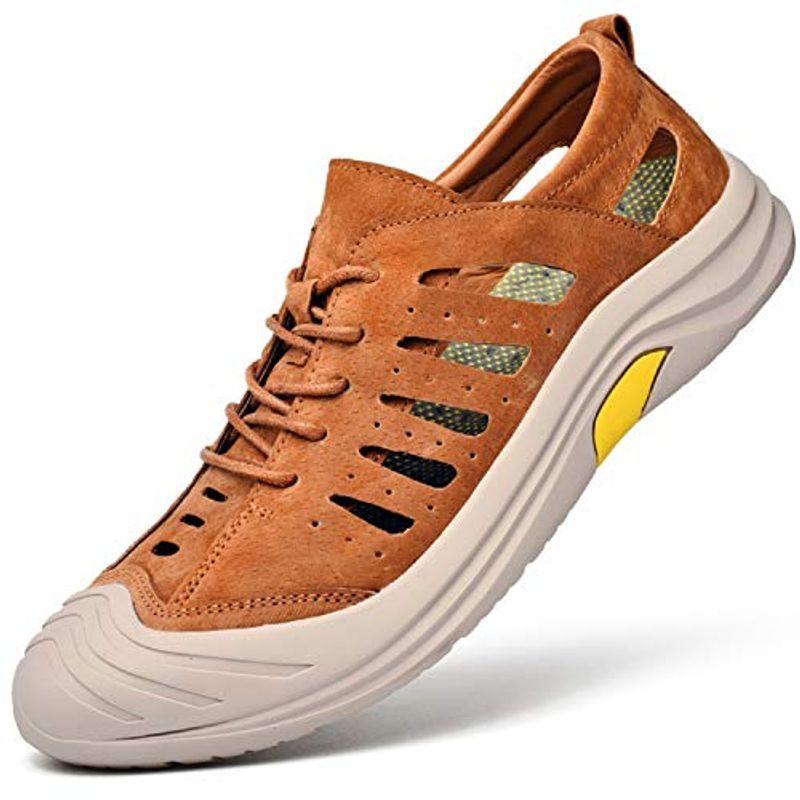 Visionreast カジュアルシューズ メンズ スエード 靴 蒸れない スニーカー 本革 夏用 アウトドアシューズ 疲れない ウォーキン