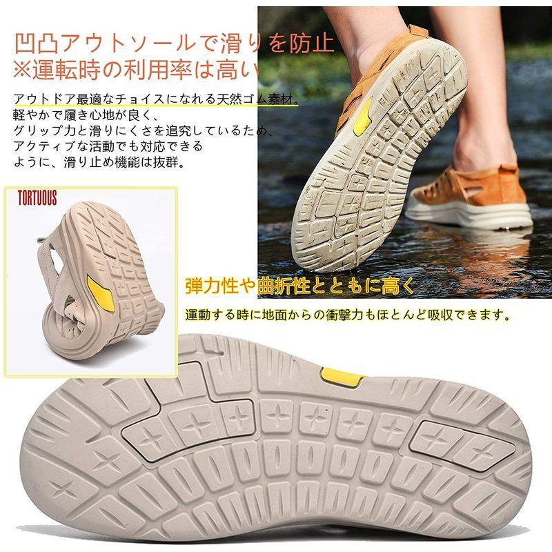 Visionreast カジュアルシューズ メンズ スエード 靴 蒸れない スニーカー 本革 夏用 アウトドアシューズ 疲れない ウォーキン