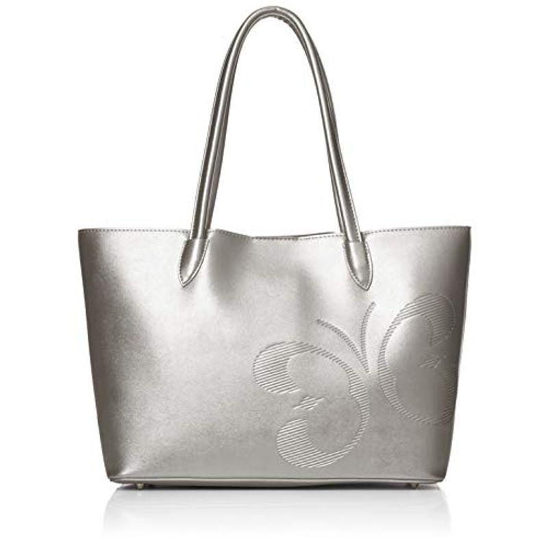 ハナエモリ バッグ トート ポーチ 付き スイングHP HMB171 パールグレー