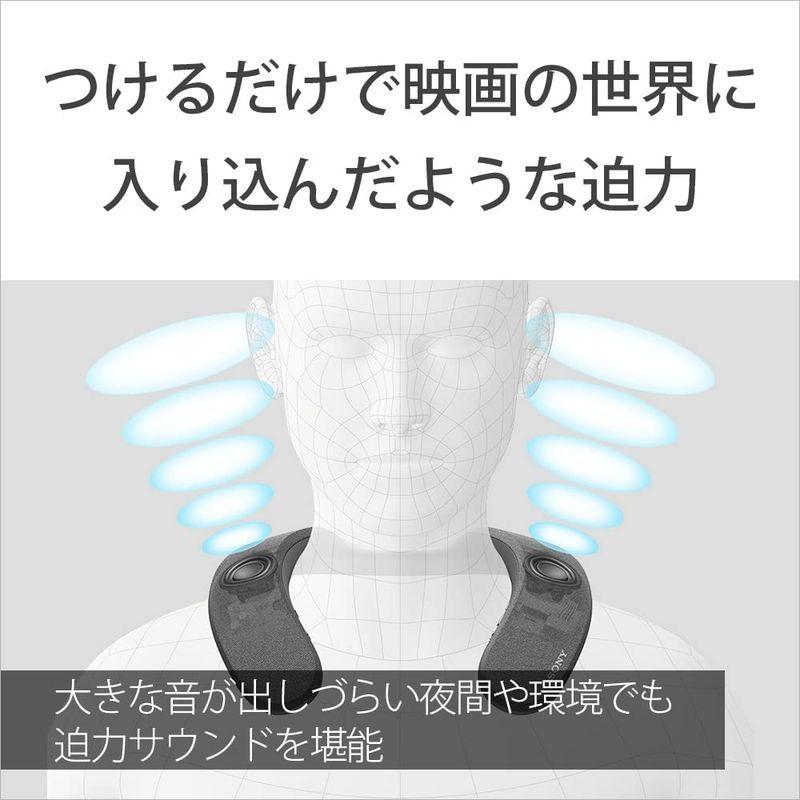 ソニー ワイヤレスネックバンドスピーカー SRS-NS7 : 360 Reality Audio対応/ハンズフリー通話/IPX4防滴/ロング ワイヤレスネックバンドスピーカー SRS NS7 Reality Audio対応/ハンズフリー通話/IPX4防滴/ロング